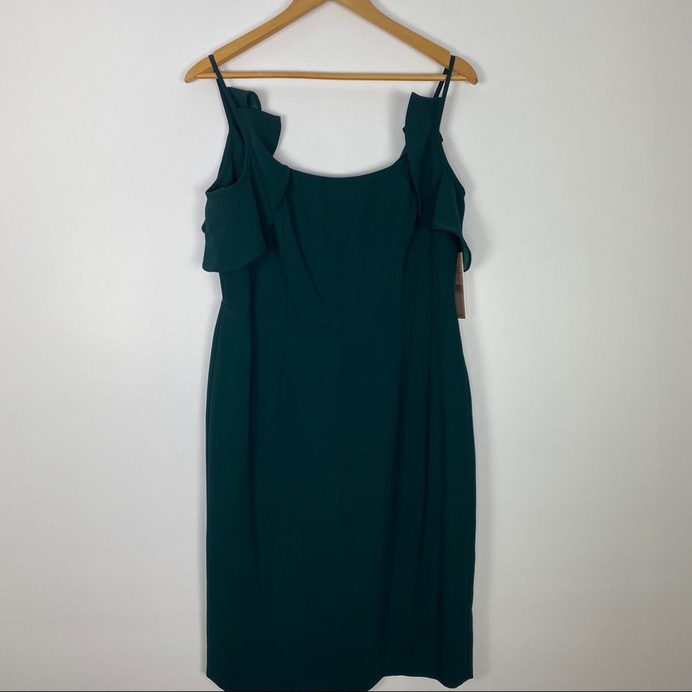 Nanette Lepore evergreen dress size 10 - Picture 2 of 11